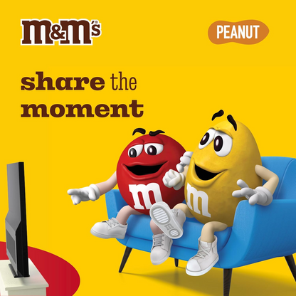 M&M PEANUT CHOCO 150gm