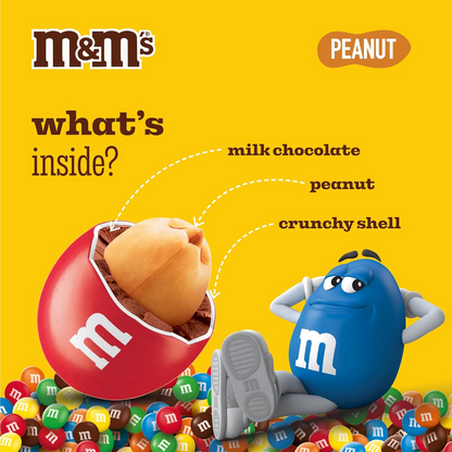 M&M PEANUT CHOCO 150gm