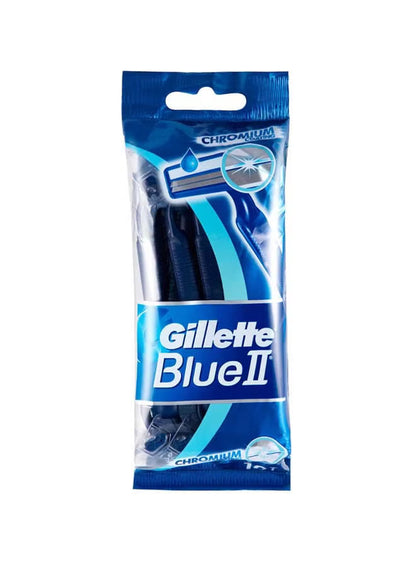 Gillette Blue II Disposable Razors, 10 Pieces