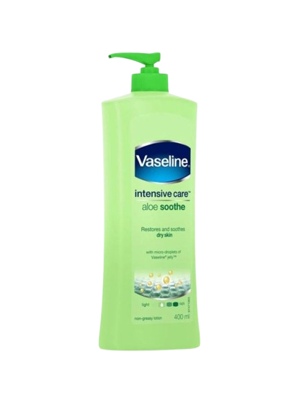 Vaseline Intensive Care Aloe Soothe Body Lotion, 400ml
