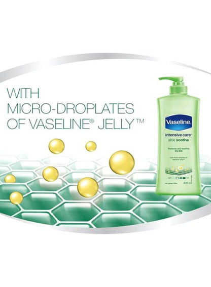 Vaseline Intensive Care Aloe Soothe Body Lotion, 400ml