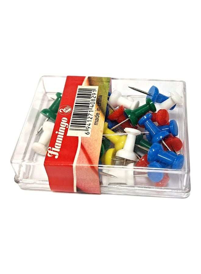Flamingo Colorful Board Pins 30 per pack