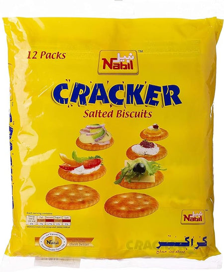 NABIL CRACKER SALTED BISCUIT 2X12X30G