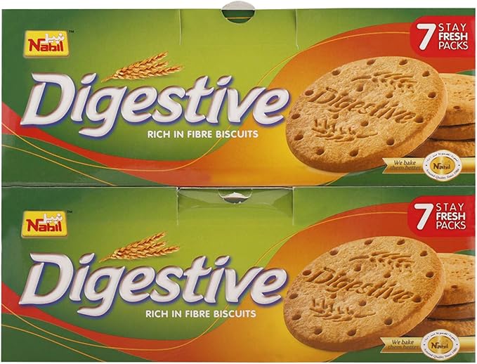 NABIL DIGESTIVE FIBER BISCUIT 2x300gm