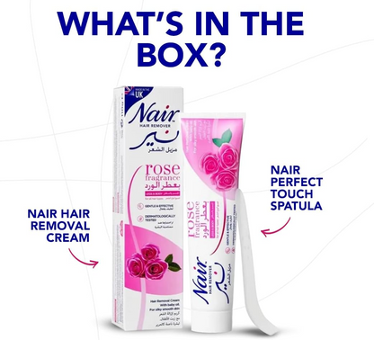 NAIR HAIR REMVR ROSE 110G
