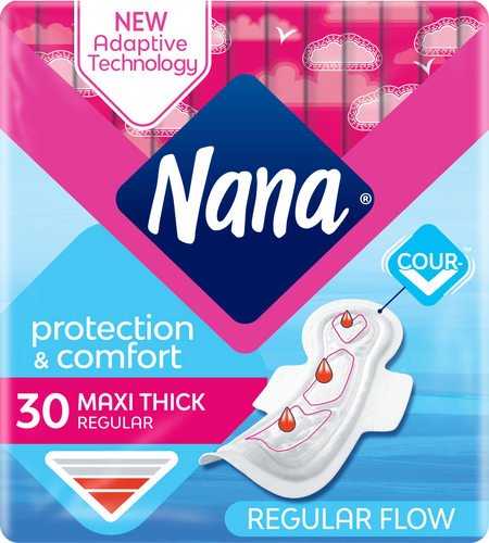 NANA MAXI SUPER WINGS 30S PAD