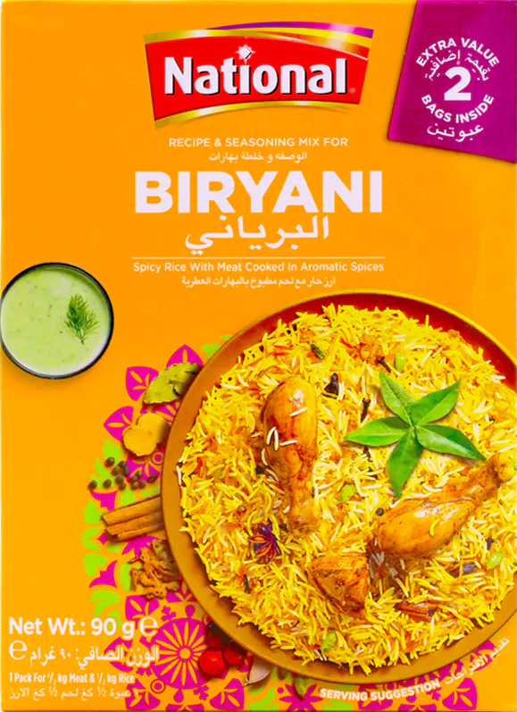 NATIONAL BIRYANI MASALA 90gm
