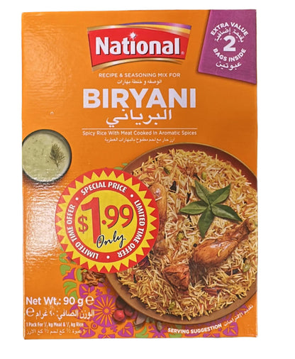 NATIONAL BIRYANI MASALA 90gm