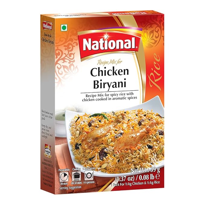 NATIONAL CHICKEN BIRYANI MASALA 90gm