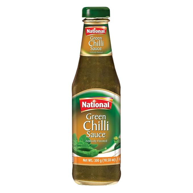 NATIONAL GREEN CHILLI SAUCE 300gm