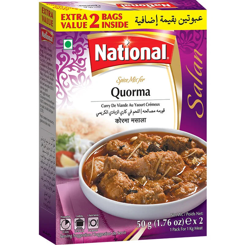 NATIONAL QUORMA MASALA 100gm