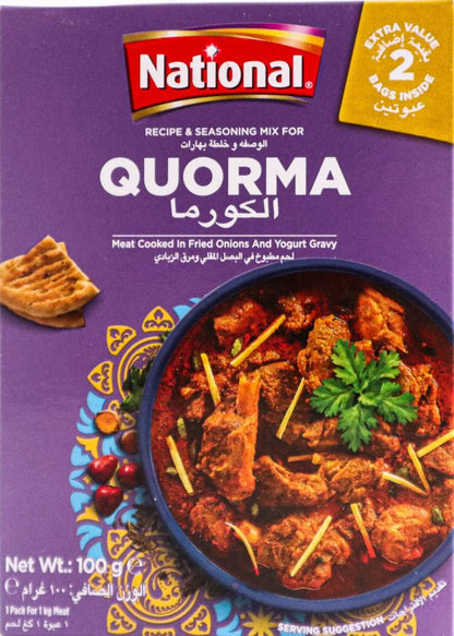NATIONAL QUORMA MASALA 100gm