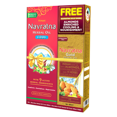 NAVRATNA HERB OIL 300+100ml