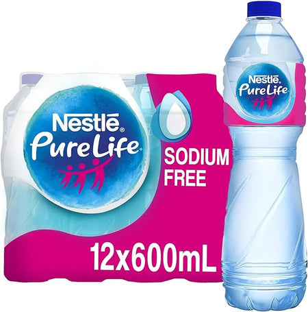 NESTLE BOTTLED DRINKING WATER 12x600ml
