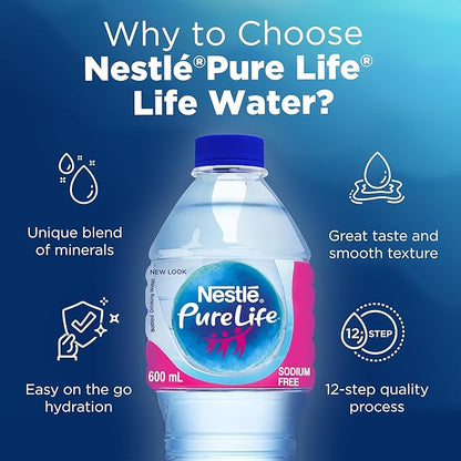 NESTLE BOTTLED DRINKING WATER 12x600ml