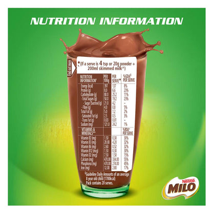NESTLE MILO CHOCO POWDER 400gm