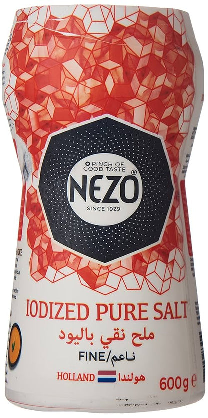 NEZO IODIZED TABLE SALT 600gm