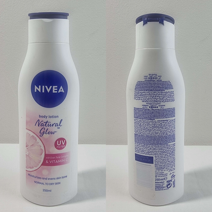 NIVEA BODY LOTION NAT/GLOW 250ml