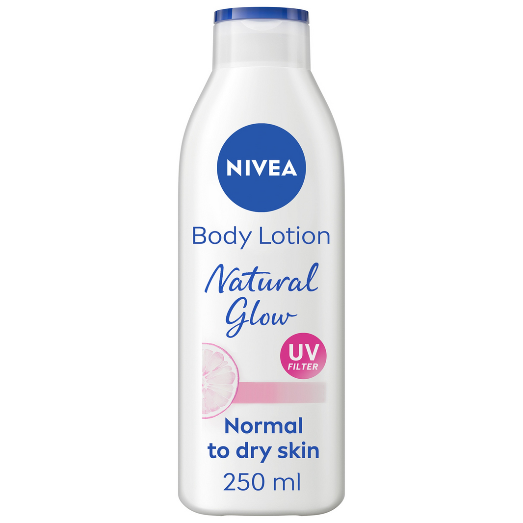 NIVEA BODY LOTION NAT/GLOW 250ml