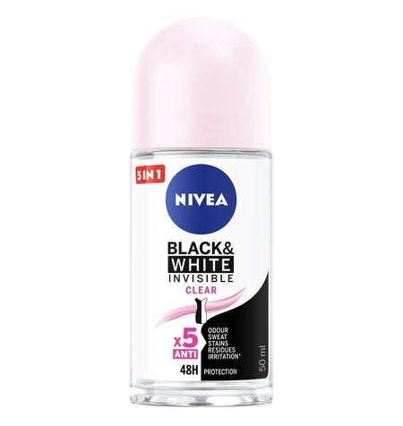 NIVEA BLK & WHITE ROLLON 50ml