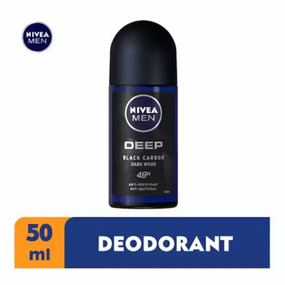 NIVEA DEEP BLK ROLLON 50ml