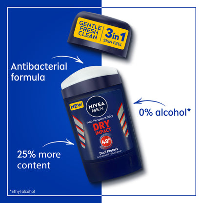 NIVEA DRY IMPACT STICK 50ml