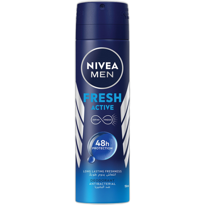 NIVEA FRESH ACTIVE DEO SPRAY 150ml