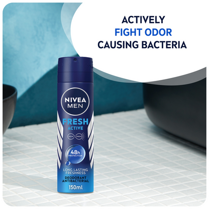 NIVEA FRESH ACTIVE DEO SPRAY 150ml