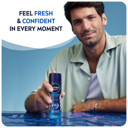 NIVEA FRESH ACTIVE DEO SPRAY 150ml