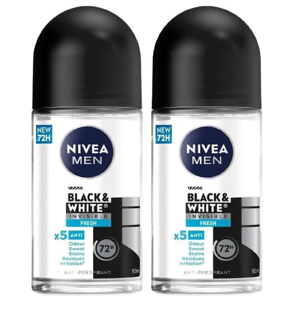 NIVEA FRESH BLACK&WHITE ROLLON 50ml