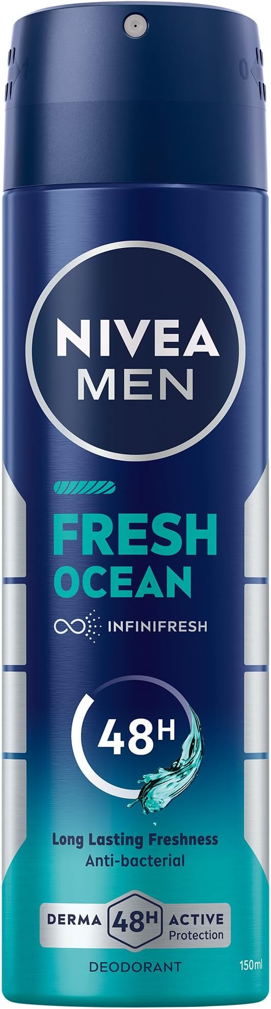 NIVEA FRESH OCEAN DEO BDY SPRY 150ML
