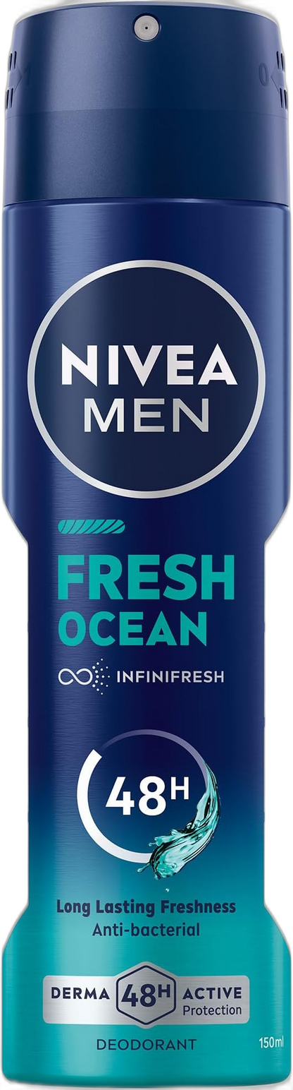 NIVEA FRESH OCEAN DEO BDY SPRY 150ML