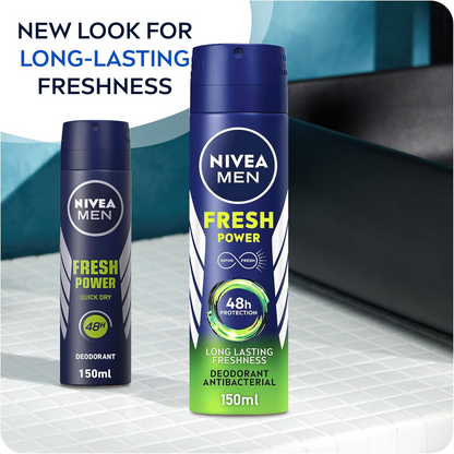 NIVEA FRESH OCEAN DEO BDY SPRY 150ML