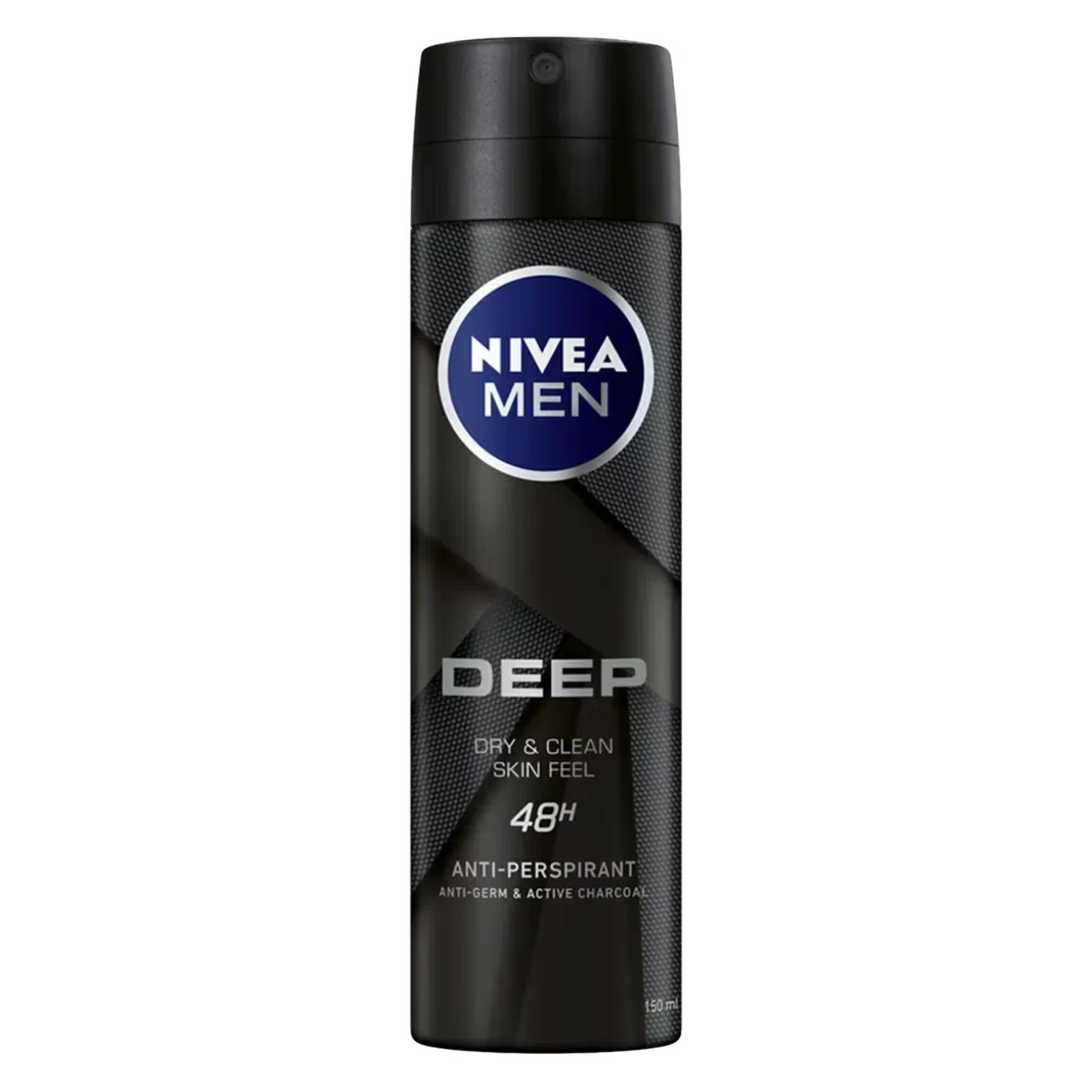 NIVEA MEN DEEP BLK DEO SPRAY 150ml