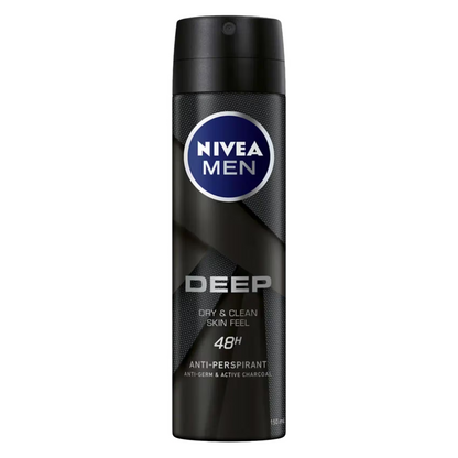 NIVEA MEN DEEP BLK DEO SPRAY 150ml