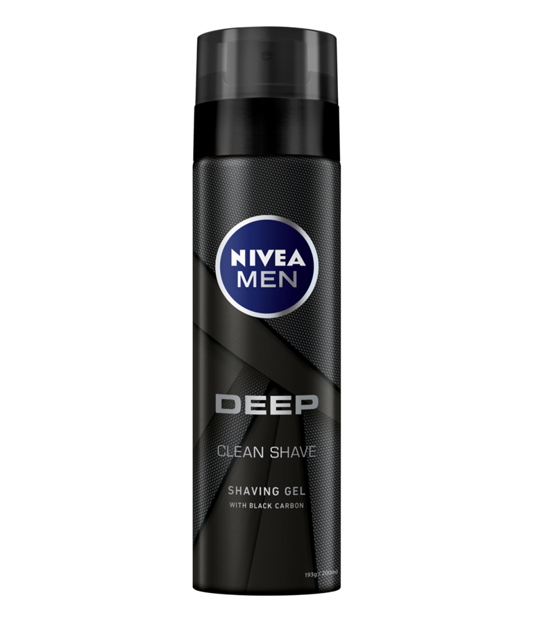 NIVEA MEN DEEP SMOOTH SHAVE GEL 200ML