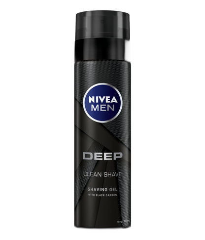 NIVEA MEN DEEP SMOOTH SHAVE GEL 200ML