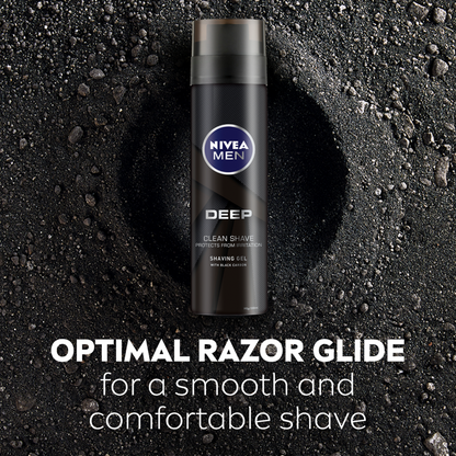 NIVEA MEN DEEP SMOOTH SHAVE GEL 200ML