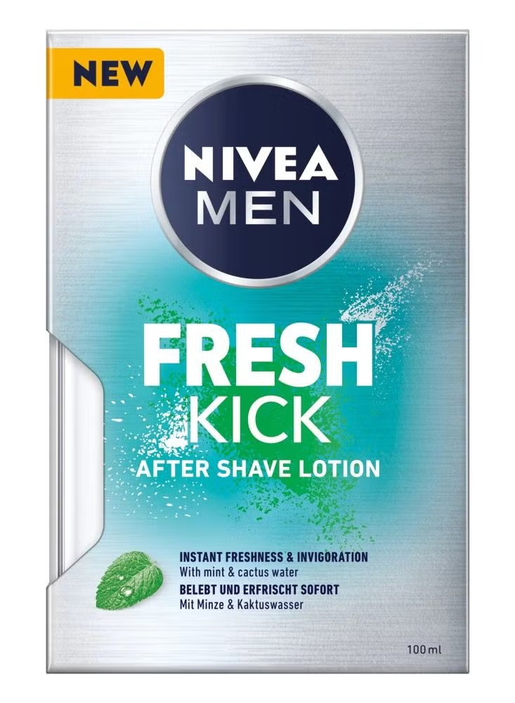 NIVEA MEN FRESH KICK SHAVE LOTION 100ML