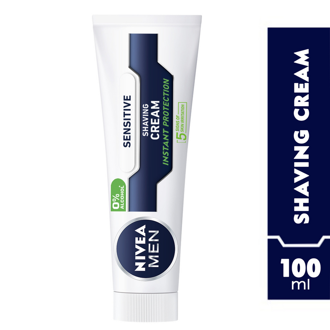 NIVEA MEN SENSITIVE SHAVING CREAM 100ML