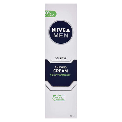 NIVEA MEN SENSITIVE SHAVING CREAM 100ML
