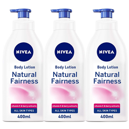 NIVEA NATURAL FAIRNESS BODY LOTION 400ml