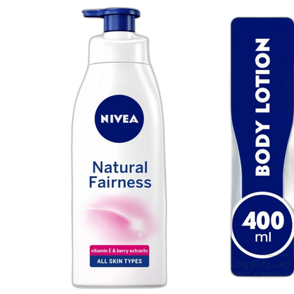 NIVEA NATURAL FAIRNESS BODY LOTION 400ml