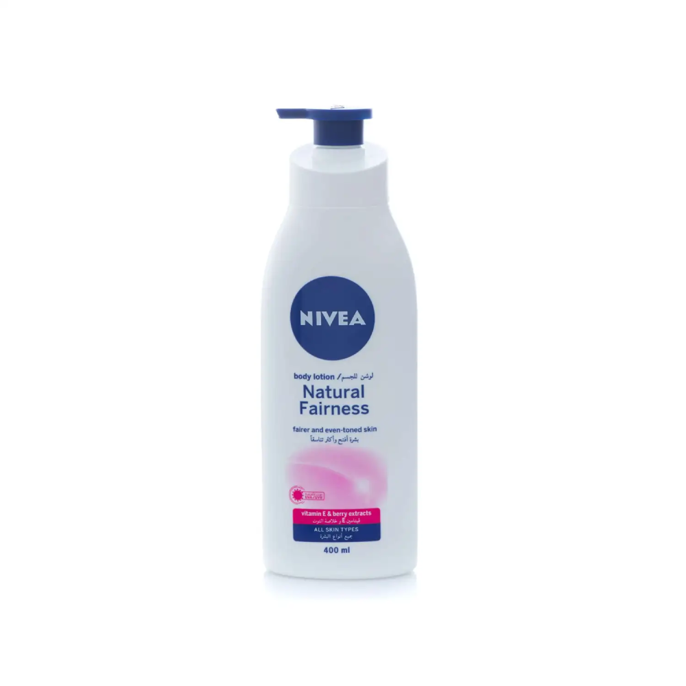 NIVEA NATURAL FAIRNESS BODY LOTION 400ml