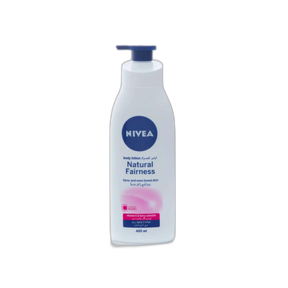 NIVEA NATURAL FAIRNESS BODY LOTION 400ml