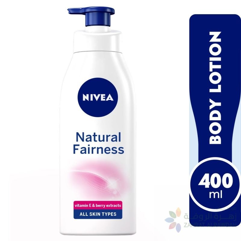 NIVEA NATURAL FAIRNESS BODY LOTION 400ml