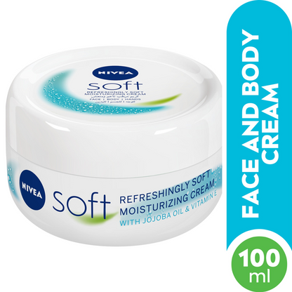 NIVEA SOFT MOISTR CREAM 100ml