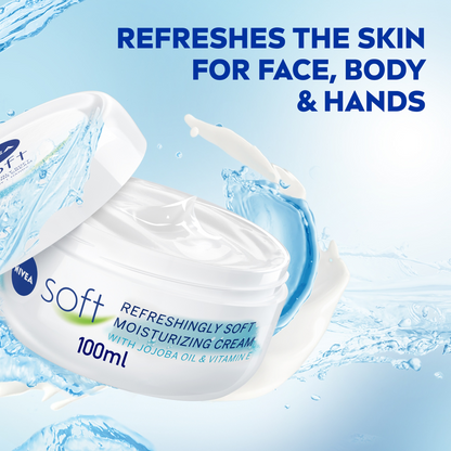 NIVEA SOFT MOISTR CREAM 100ml