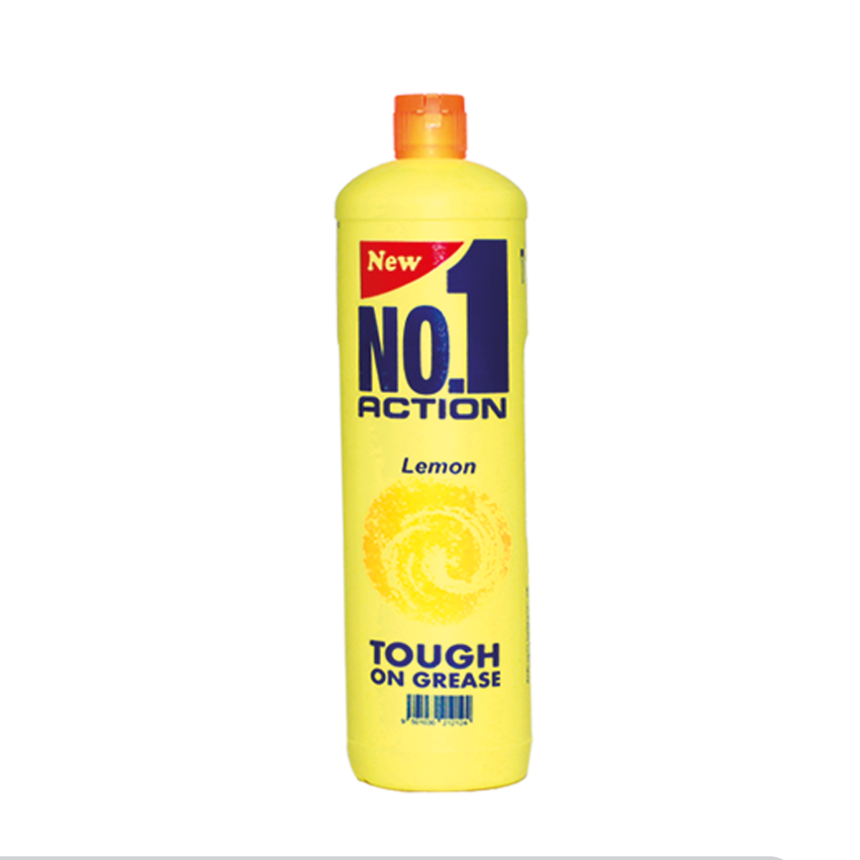 No1 Dish Wash Liquid Lemon 800 Ml