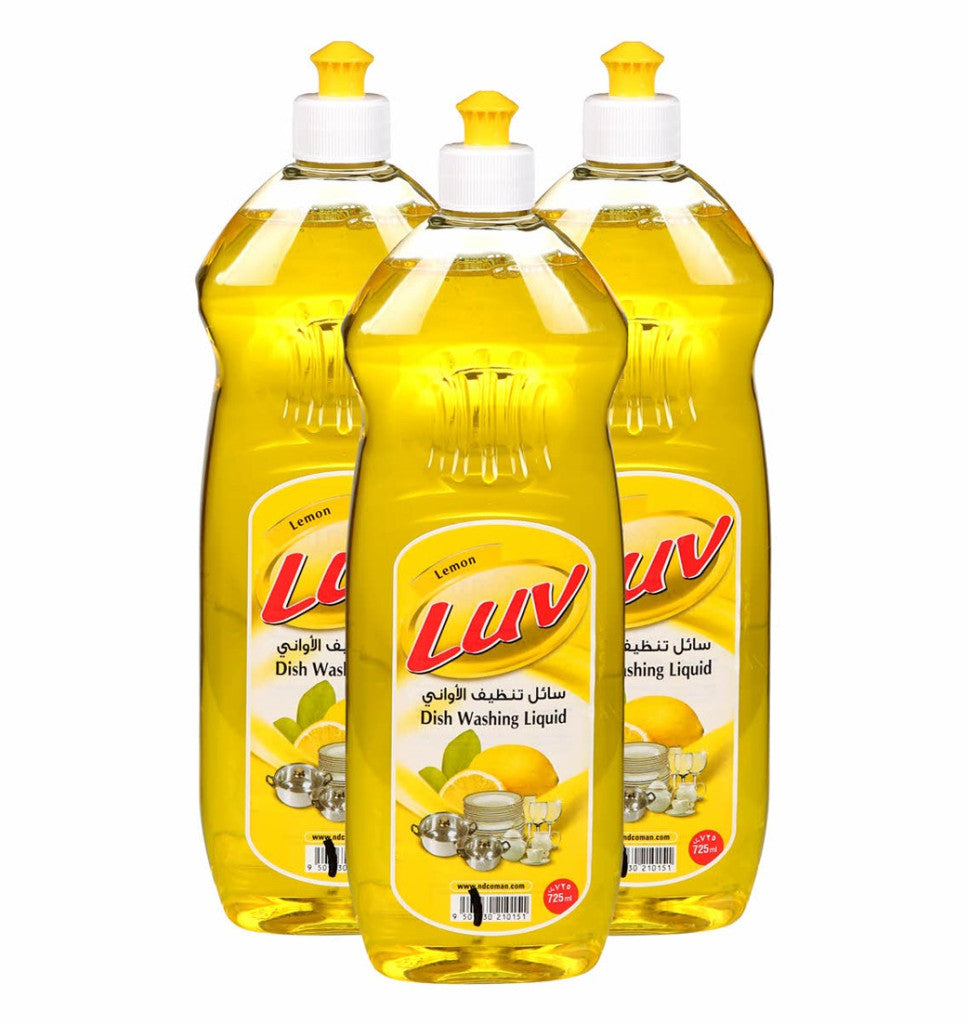 NO.1 LUV DISHWASH LIQUID 3x725ml